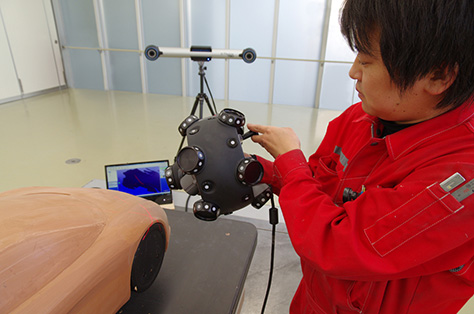 The MetraSCAN 3D simplifies the design and development process for Japanese automotive and motorcycle manufacturers