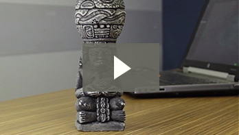 Go!SCAN 3D in azione: Scansione 3D di una statuetta