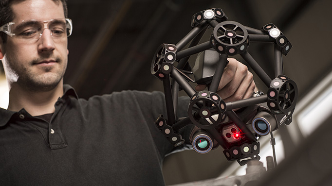 MetraSCAN 3D: Optical CMM 3D scanner