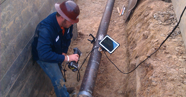 Ispezione NDT delle condutture per il settore del petrolio e del gas Ispezione NDT delle condutture per il settore del petrolio e del gas