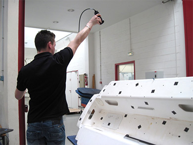 Photogrammetry with the help of Creaform's MaxSHOT 3D