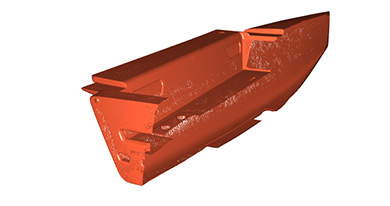 Data acquisition performed by Creaform's experts