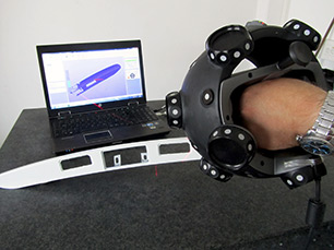 Tecnologia de medição 3D na indústria de plásticos: REHAU confia no Scanner Óptico MetraSCAN 3D para medição de protótipos e séries