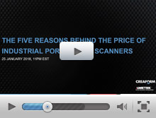 What's Behind the Price of Industrial Portable 3D Scanners