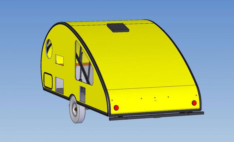 製品開発 - 軽量トレーラー