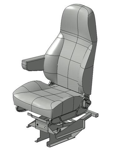 製品開発 - Volvo社のバス座席