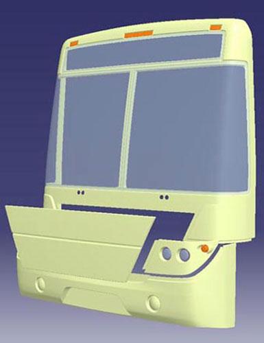 Produktentwicklung – Volvo-Bus