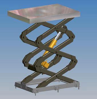 製品開発 - 油圧テーブル
