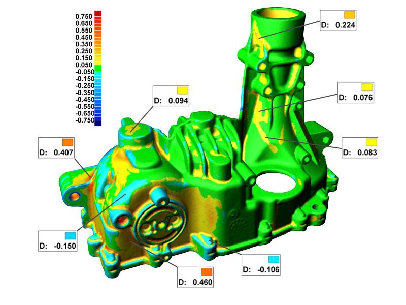 未加工の鋳造 / 鍛造の検査