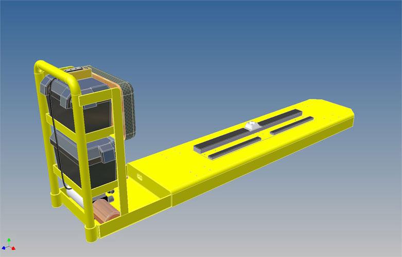 Desenvolvimento de produto — Caminhão de transferência
