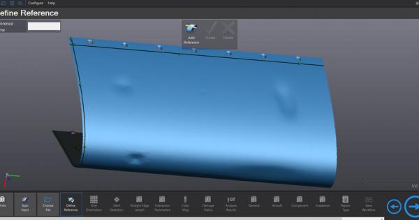Ispezione delle superfici NDT per il settore MRO aerospaziale