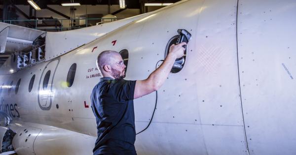 Ispezione delle superfici NDT per il settore MRO aerospaziale