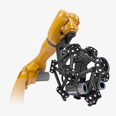 Scanner 3D CMM ottici montati su robot: MetraSCAN 3D R-Series