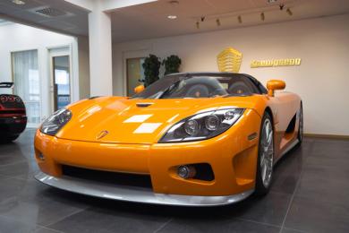 Koenigsegg cars: Combination of Swedish Design with visionary technical solutions. 